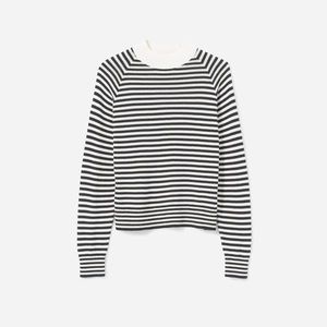 Everlane Striped Crop Sweater